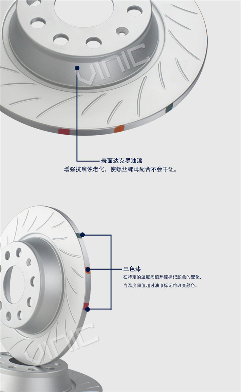 汽车刹车盘细节展示